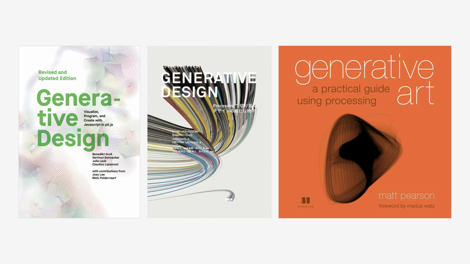 A couple of example generative design books